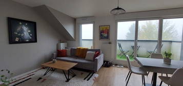 Appartement  à louer, 2 pièces, 1 chambre, 47 m²