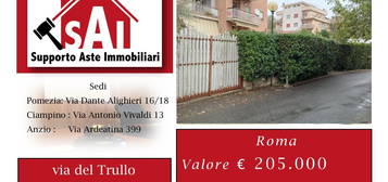 Appartamento all'asta via del Trullo 136, Roma