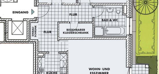 Luxuriöse Wohnung in Eppendorf