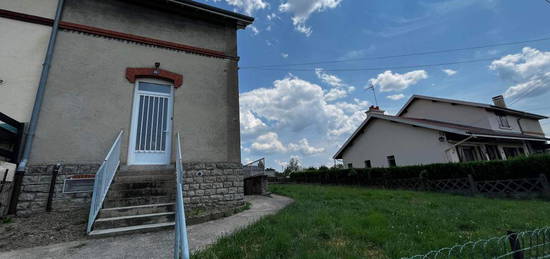 Maison de type 3 avec jardin