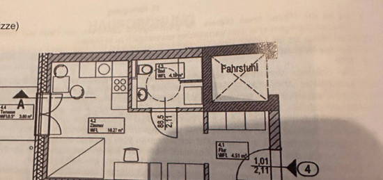 Nachmieter für 1 zi. neubau wohnung gesucht