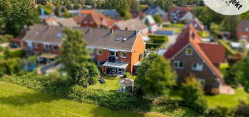 Schönes Reihenendhaus in Aurich - Großzügiges Wohnen mit Blick ins Grüne