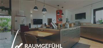 RAUMGEFÜHL - Einfamilienhaus mit einzigartiger Architektur und besonderer Gartenanlage in Oedheim