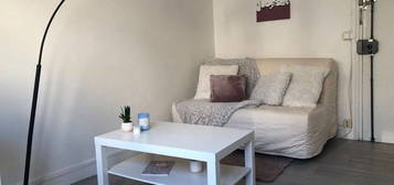 Location studio meublé 17m2 paris 17