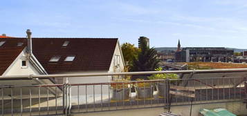 Tolle Maisonette-Wohnung mit großem Balkon in zentraler Lage von Schorndorf