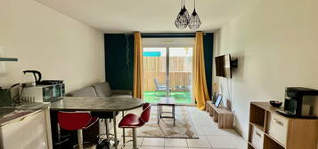 Vente appartement studio Rdc Pompignane