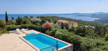 Les Issambres, Villa avec piscine et superbe vue mer panoramique