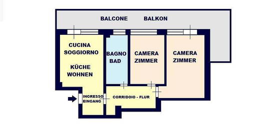 Trilocale casa clima A