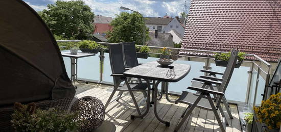 Exclusive Maisonette Wohnung in Augsburg-Haunstetten mit großem Balkon