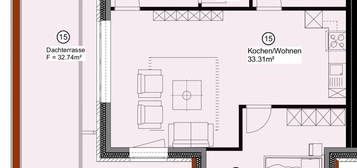 KFW 40 - Penthouse-Wohnung im Zentrum Warsingsfehn - Baujahr 2020