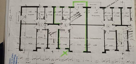 3-Zimmer-Wohnung im Erdgeschoss mit Garage