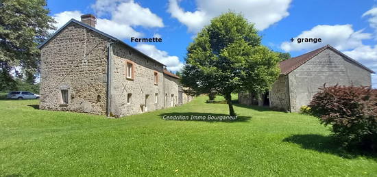 Fermette indépendante en cul de sac,+ grange,180m2 habitable