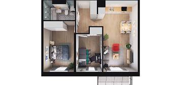 3-pokojowe mieszkanie 53m2 + balkon