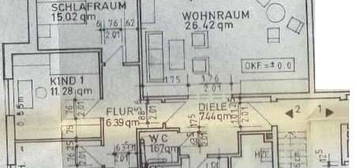 Attraktive 4-Zimmer-Erdgeschosswohnung mit EBK in Sande