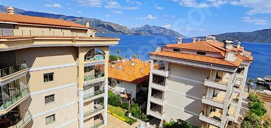 Muğla Marmaris sitelerde Denize sıfır rezidans daire eşyalı