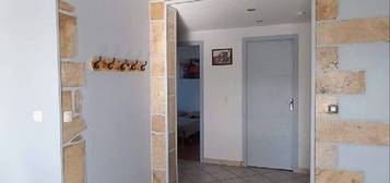 Appartement 72m²,cave et garage