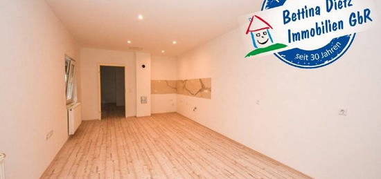 DIETZ: Neu sanierte 2-3 Zimmer-Erdgeschosswohnung in der Babenhäuser Innenstadt! Fußgängerzone!