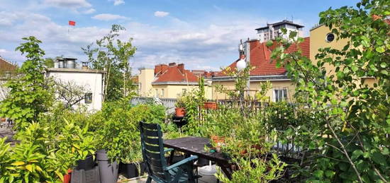 LOFTARTIGES WOHNEN - Sonnige Gemeinschafts-Dachterrasse