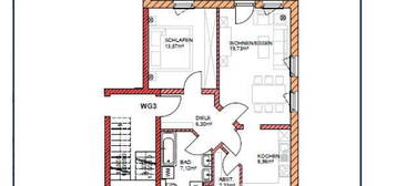 Erstbezug: Neuwertige 2-Zimmer-Wohnung in Windorf zu vermieten!