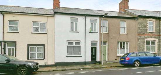 Terraced house for sale in Plassey Street, Penarth CF64