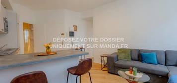 Appartement meublé  à louer, 3 pièces, 2 chambres, 39 m²