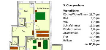 Biedenkopf-Zentrum - 3 ZKB Alters- und Behindertengerechte Aussta