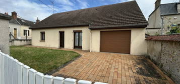 Maison de plain-pied à vendre, 5 pièces, 2 chambres, 75 m²
