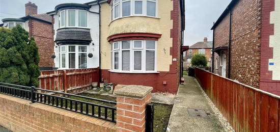 Semi-detached house for sale in Park Crescent, Darlington DL1