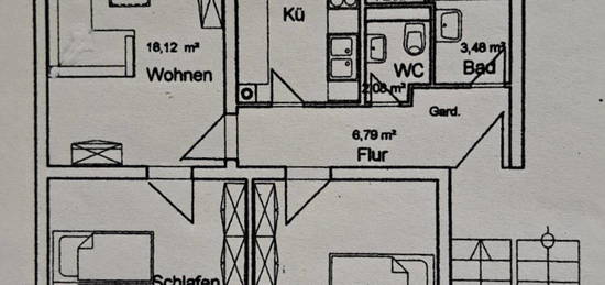 3,5 Zi-Wohnung in gepfl. Wohnanlage mit Blick auf Salzgittersee