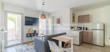 Appartement meublé  à louer, 2 pièces, 1 chambre, 40 m²