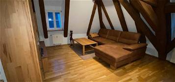 2-Zimmerwohnung in einem historischen Haus im Zentrum von Bad Staffelstein -mit edlem Fachwerk zum Verlieben!