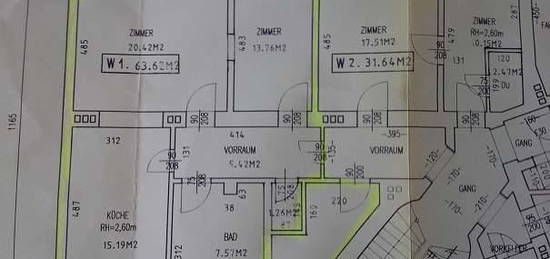 2 Zimmerwohnung mit Garten ideal für 2er WG