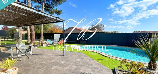 Maison T4 de plain-pied avec piscine et garage