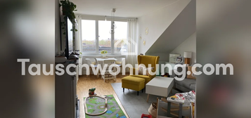 Tauschwohnung: Lichtdurchflutete 2,5-Zimmer-Dachgeschosswohnung