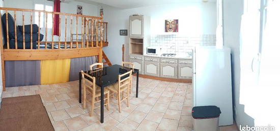 Studio-triplex meublé hyper-centre 37m2