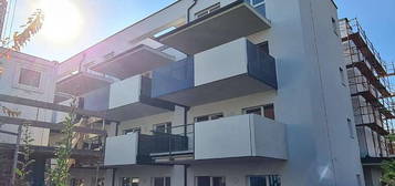 Neubau 2-Zimmer-Wohnung mit großen Westbalkon