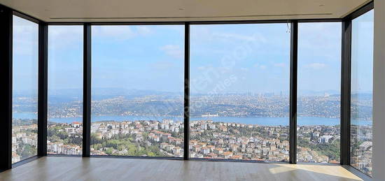 Çiftçi Tower Yetkiliden 43.kat A tipi Boğaz Manzaralı Daire /LUX