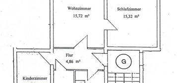 Ansprechende 3-ZKB-Wohnung mit Balkon auf dem Brünlasberg zu vermieten