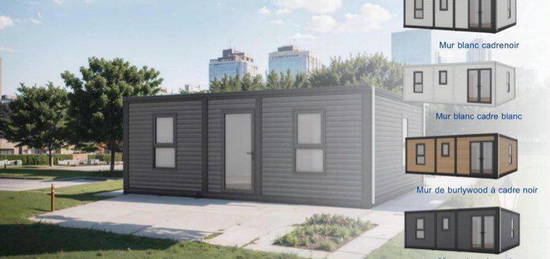 Maison container 40m2