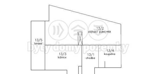 Byt 2+kk, 61 m², Praha, 150 00