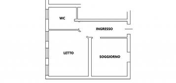 Bilocale con ingresso autonomo e box auto