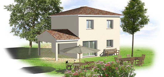 Terrain 500m2 + maison neuve 90m2