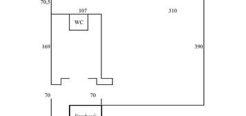 Byt 1+kk, 17 m², Praha, 153 00