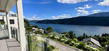 HIER ERWARTET SIE ETWAS GANZ BESONDERES! NEUBAUWOHNUNG MIT EINZIGARTIGEM SEE- UND BERGBLICK IN SENSATIONELLER RUHE- UND SONNENLAGE IN MILLSTATT AM SEE!