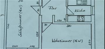 2 – Zimmer Wohnung in Wangen zentral, Balkon, Tiefgarage