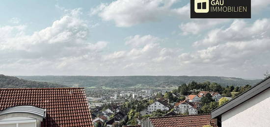 Exklusive 3,5-Zimmer-Maisonette-Wohnung mit Studio und sagenhaftem Ausblick über Leonberg