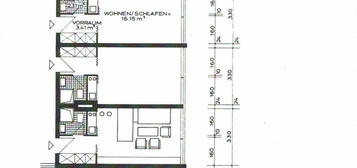 Gepflegtes 1-Zimmer-Apartment in Schlangenbad zu vermieten