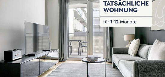 Wunderschöner Neubau! Großzügiges Studio mit großem Balkon und offener Küche