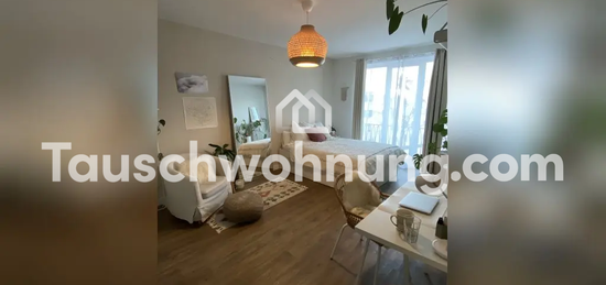 Tauschwohnung: 3-Zimmer Wohnung mit Balkon gegen 1-2 Zimmer Wohnung