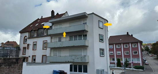 +++Lichtdurchflutete 3-Zimmer Wohnung mit großem Südbalkon, Küche, modernes Bad- auf Wunsch mit Garage+++